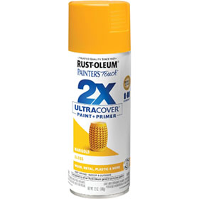 Rust-Oleum 2X Painter's Touch 346955 Ultra Cover Enamel Gloss Marigold