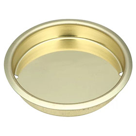 National N115-964 V144 1-3/4" Brass Finish Steel Cup Pulls Medium