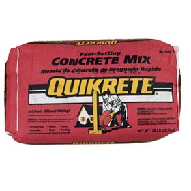 Package Pavement Quikrete 1004-50 50 Lb Fast-Setting Concrete Mix