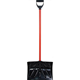 Ames 1673300 16" Poly Snow Shovel Combo Blade D-Grip Resin Coated Handle