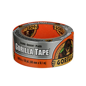 Gorilla Glue 105463 1-7/8" X 10YDS Silver Gorilla Duct Tape