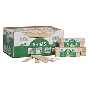 Cindoco Wood 200a 7-3/8" X 1-3/8" Cedar Wood Shims Pack (12 Pack)