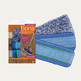 Bonakemi Bona AX0003496 Microfiber Cleaning Pad 3 Pack