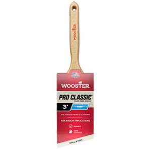 WOOSTER Z1293 3" PRO CLASSIC FIRM BLACK CHINA BRISTLE ANGLE SASH BRUSH