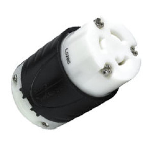 PASS & SEYMOUR  L520CCCV3 3W 20A 125V CC TURNLOK CONNECTOR