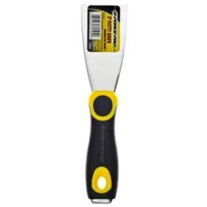 G-FORCE 70506 2" STIFF STAINLESS STEEL PUTTY KNIFE ERGO GRIP HANDLE