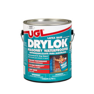 UGL DRYLOK 773383 WHITE TINTABLE ORIGINAL LATEX CONCRETE& MASONRY WATERPROOFER