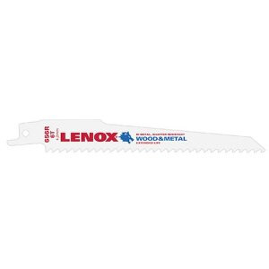 LENOX 20530 B656R 6" X 3/4" 6TPI WOOD & NAILS RECIPROCATING SAW BLADE 25-PACK
