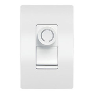 PASS & SEYMOUR  DRCL453PWCCV4 CFL/LED/INCANDESCENT ROTARY DIMMER WHITE