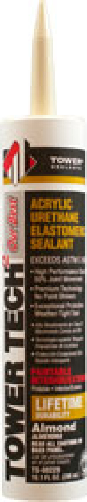 TOWER TS-00228 ALMOND TOWER TECH2 ACRYLIC URETHANE ELASTOMERIC SEALANT