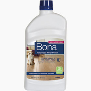 BONA WP510051002 HIGH GLOSS SHINE HARDWOOD FLOOR POLISH