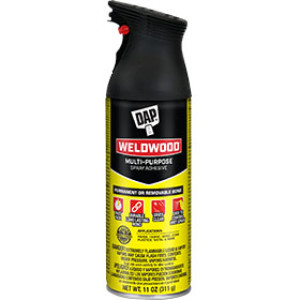 DAP 00124 WELDWOOD MULTIPURPOSE 11OZ SPRAY ADHESIVE