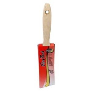 VELVET TOUCH 61515 1-1/2" BURGUNDY/WHITE SOLID VARNISH BRUSH