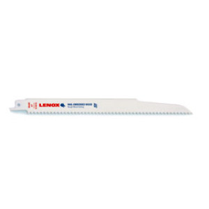 LENOX 20587 S956R 9" X 3/4" 6TPI WOOD & NAILS RECIPROCATING SAW BLADE 1-PACK