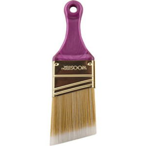 WOOSTER 8820 2" RENEW SOFT POLYESTER THIN ANGLE SHORT HANDLE PAINT BRUSH