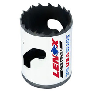 LENOX 3002424L 1-1/2" 38 MM SPEED SLOT BI-METAL HOLE SAW W/ T3 TECHNOLOGY BOX