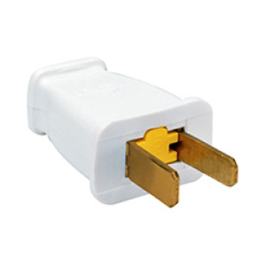 PASS & SEYMOUR  SA540WCC10 15A 125V RESIDENTIAL POLARIZED PLUG WHITE