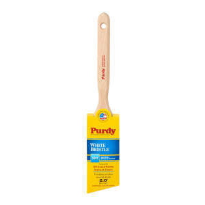 PURDY 145116420 WHITE BRISTLE EXTRA OREGON ANGULAR TRIM PAINT BRUSH