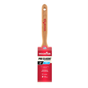 WOOSTER Z1202 2" PRO CLASSIC FIRM BLACK CHINA BRISTLE FLAT SASH BRUSH