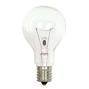SATCO S2744 40W 40A15/CLEAR 120V E17 APPLIANCE BULB 2 PACK