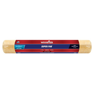 WOOSTER R239 18" X 3/8" SUPER/FAB GOLDEN YELLOW KNIT ROLLER COVER