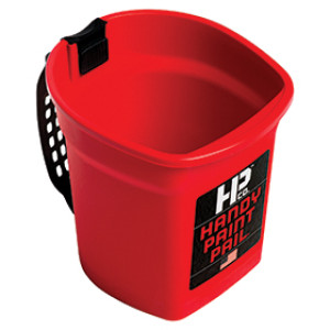 BERCOM 2500 HANDY PAINT PAIL WITH MAGNETIC BRUSH HOLDER ADJUSTABLE HAND STRAP