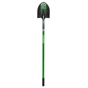 SEYMOUR 49430 ROUND POINT SHOVEL 58" FIBERGLASS HANDLE CUSHION GRIP