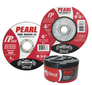 PEARL ABRASIVE DCWRED45AH 4-1/2" X .045 X 5/8" ABRASIVE CUT-OFF WHEEL 10-PACK