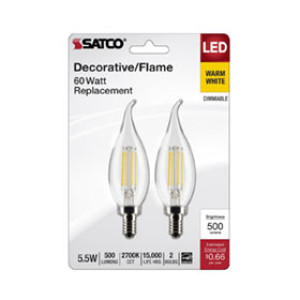 SATCO S29406 6.5W PAR20 LED 40DEG BEAM ANGLE MEDIUM BASE 3000K 120V