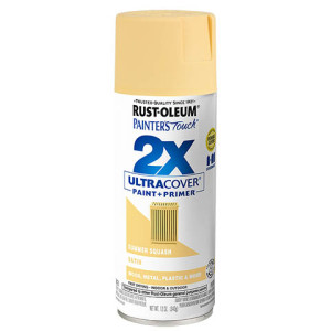 RUST-OLEUM 2X PAINTER'S TOUCH 334079 ULTRA COVER ENAMEL SATN SUMMER SQUASH