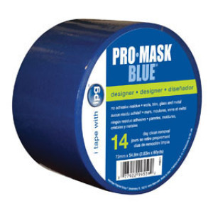 INTERTAPE PMD72 3" X 60 YARD BLUE DESIGNER'S PAINTER'S TAPE
