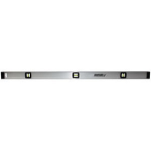 JOHNSON 1300-4800 48" ALUMINUM TOP READ LEVEL WITH RULED WORK EDGE 3 VIALS