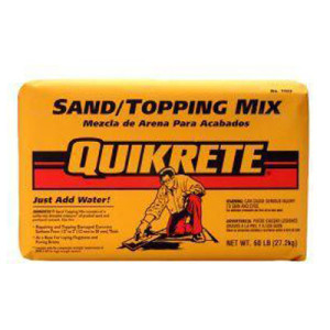 PACKAGE PAVEMENT QUIKRETE 1103-60 60 LB SAND/TOPPING MIX