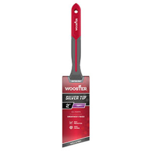 WOOSTER G5221 2" SILVER TIP SOFT CT POLYESTER ANGLE GRIPTECH MAX SASH BRUSH