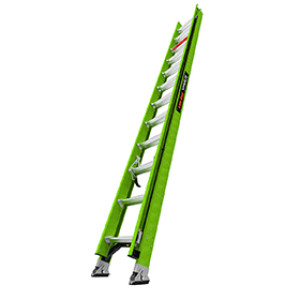 LITTLE GIANT 18724 HYPERLITE IA 24' 300 LB RATED FIBERGLASS EXTENSION LADDER