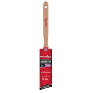 WOOSTER 5228 1-1/2" SILVER TIP SEMI-OVAL SOFT CT POLYESTER ANGLE SASH BRUSH