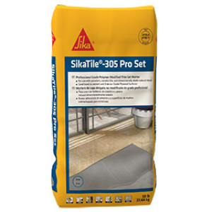 SIKATILE 305 50LB GREY PROFESSIONAL GRADE POLYMER MODIFIED THIN SET MORTAR