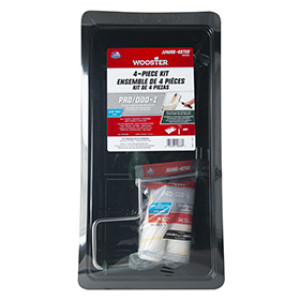 WOOSTER RR393 4-1/2" JUMBO-KOTER PRO/DOO-Z COVER & FRAME 4-PIECE TRAY KIT
