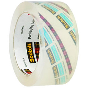 3M 3850 1.88" X 54.6YD HEAVY DUTY CLEAR SHIPPING / PACKAGING TAPE