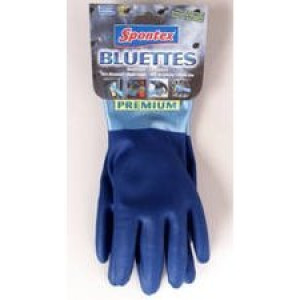 SPONTEX BLUETTES 3433127 MEDIUM ALL PURPOSE HOUSEHOLD GLOVES
