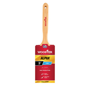 WOOSTER 4232 3" ALPHA FIRM MICRO TIP FLAT SASH PAINT BRUSH