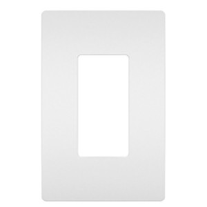RADIANT RWP26WCC10 1-GANG SCREWLESS WALLPLATE WHITE