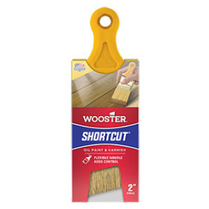 WOOSTER Z3215 2" SHORTCUT WHITE CHINA BRISTLE ANGLE SHERGRIP PAINT BRUSH