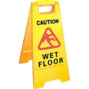 CITY STRENGTH 8001 "CAUTION" WET FLOOR SIGN