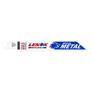 LENOX 20566 618R 6" X 3/4" 18TPI MEDIUM METAL RECIPROCATING SAW BLADE 5-PACK