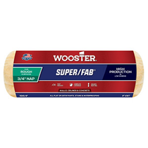 WOOSTER R241 9" X 3/4" SUPER/FAB GOLDEN YELLOW KNIT ROLLER COVER