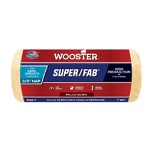 WOOSTER R239 7" X 3/8" SUPER/FAB GOLDEN YELLOW KNIT ROLLER COVER