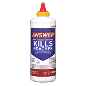 JT EATON 360 16 OZ ANSWER BORIC ACID INSECTICIDAL DUST PUFFER BOTTLE