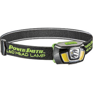 POWERSMITH PHLR225D 2X250 LUMEN RECHARGEABLE LED FLOOD/SPOT HEAD LAMP