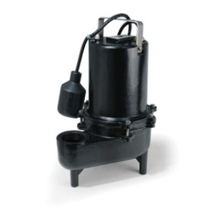 ECO-FLO ESE60W 6/10 HP HEAVY DUTY CAST IRON SEWAGE PUMP 20' POWER CORD